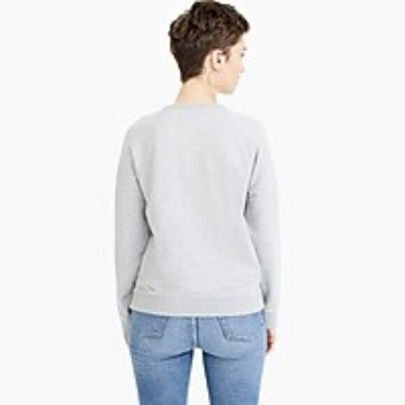 New J. Crew Women's Crewneck Sweatshirt Sz XXL - Picture 3 of 9